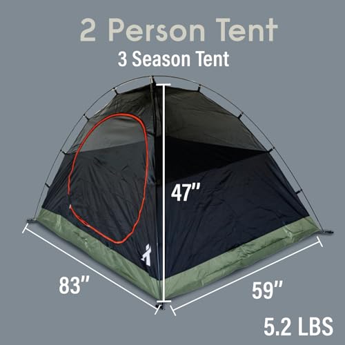 2 Person - Hiking & Backpacking Tent