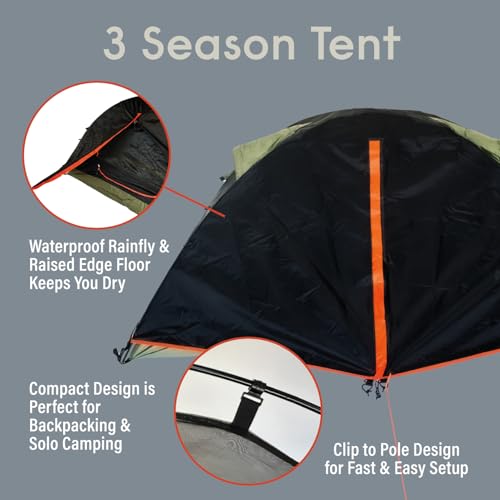 1 Person Hiking & Backpacking Tent